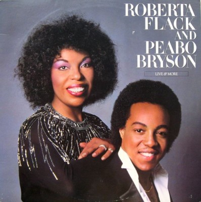 Vinil 2xLP Roberta Flack And Peabo Bryson &amp;lrm;&amp;ndash; Live &amp;amp; More (VG) foto