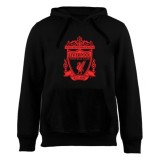 FC Liverpool hanorac cu glugă pentru copii No35 black - 8 let