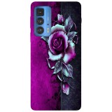 Husa compatibila cu Motorola G20 model Vintage rose art, Silicon, TPU, Viceversa, Transparent, Carcasa