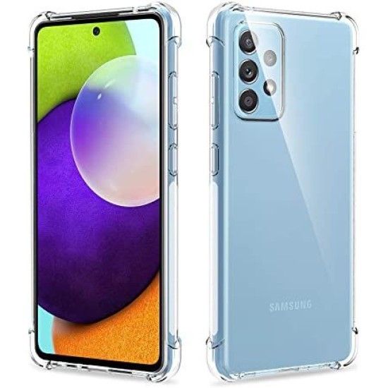 Husa compatibila Samsung Galaxy A51 - silicon TPU, colturi AntiDrop, Transparenta