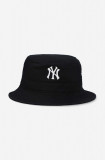 47brand palarie din bumbac New York Yankees culoarea negru, bumbac, 47 Brand