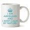 Cana alba Personalizata I Am Ardelean And I Keep Calm By Nature, INOVATIX&reg;. 330ml