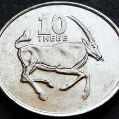 Moneda exotica 10 THEBE - BOTSWANA, anul 1998 * cod 3959