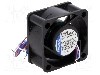 Ventilator {{Dimensiune ventilator}}, {{Tensiune alimentare}}, volum aer {{Randament ventilatoare}}, EBM-PAPST - 414/2HP