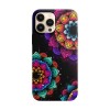 Husa compatibila cu Apple iPhone 11 Pro Max model Floral Mandala, Silicon, TPU, Viceversa, Transparent, Carcasa