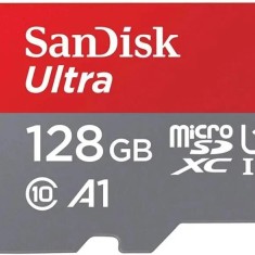Card de Memorie MicroSDXC SanDisk Ultra, 128GB, Clasa 10, R/W