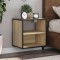 vidaXL Noptiere de perete, 2 buc., stejar sonoma, 40x31x39,5 cm 848747