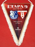 Fanion de protocol-oficial - meci fotbal FARUL CONSTANTA - UTA ARAD (sezonul 2026-2027 - etapa 9-a)