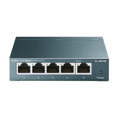 Switch TL-SG105, 5 porturi RJ45 Gigabit, Unmanaged - TP-Link TL-SG105 foto