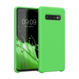 Husa Kwmobile pentru Samsung Galaxy S10, Verde, Silicon, KWM000009QK054C, Carcasa