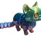 Pisica articulata 3D Coldplay Toy figurina flexibila curcubeu articulata