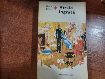 Varsta ingrata de Henry James foto