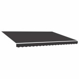 Cumpara ieftin Panza de rezerva copertina, antracit, 450x350 cm, poliester