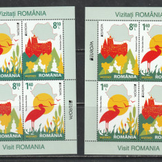 Romania 2012 - #1938D Europa Visitati Romania M/S 2v MNH