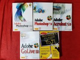 5 vol. editura Teora despre produse Adobe (Photoshop, Pagemaker, GoLive, Acrobat) - informatica, calculatoare, programare