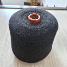 Fir pentru tricotat BAMBUS 100% Negru Nm 1/50