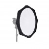 Reflector Beauty Dish pliabil alb 80cm cu montura Bowens, Generic