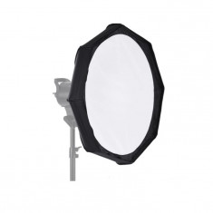 Reflector Beauty Dish pliabil alb 80cm cu montura Bowens