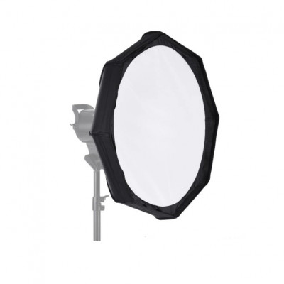 Reflector Beauty Dish pliabil alb 80cm cu montura Bowens foto
