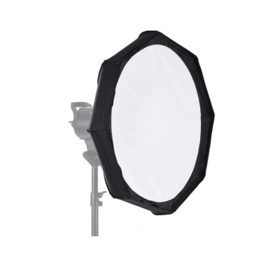 Reflector Beauty Dish pliabil argintiu 100cm cu montura Bowens foto