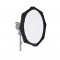 Reflector Beauty Dish pliabil alb 120cm cu montura Bowens