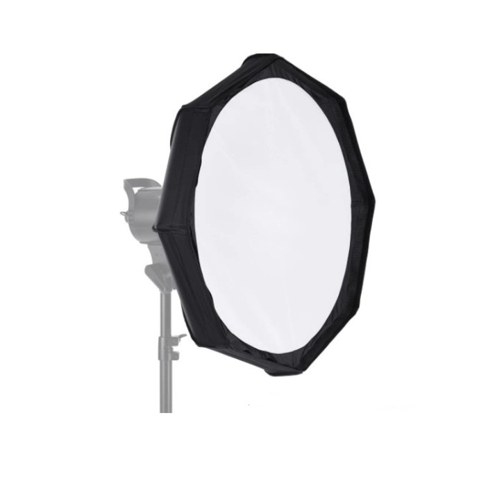 Reflector Beauty Dish pliabil argintiu 100cm cu montura Bowens