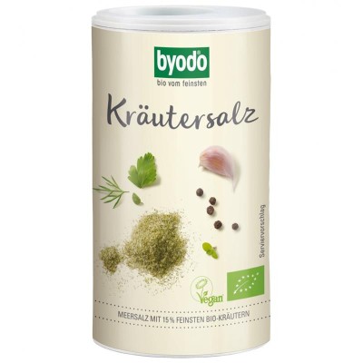 Sare cu Plante Aromatice Bio 125 grame Byodo foto