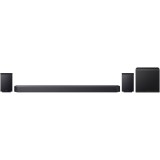 Soundbar Samsung HW-Q930F, 9.1.4, Bluetooth, Wi-Fi, Subwoofer &amp;amp; Kit wireless, Wireless Dolby Atmos, HDMI eARC, Negru Titan
