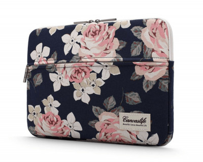 Canvaslife Laptop Laptop Case Bag 15&amp;#039; 16&amp;quot; Flori Trandafiri foto