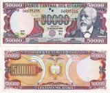 ECUADOR 50.000 sucres 1999 UNC!!!