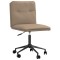 vidaXL Scaun de sufragerie din piele artificială Cappuccino 4101323