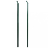 VidaXL Bare pentru gard, 2 buc., 150 cm