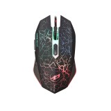 Mouse Gaming RGB MRG MX15, Cu Fir, 6000 DPI, 7 Culori, 7 Butoane, Negru C1042