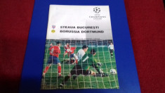 program Steaua - Borussia Dortmund foto