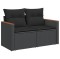 Patio Sofa Set 8-Locuri Black - 5