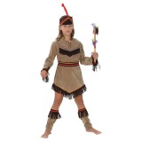 Costum indian pentru fete 8-10 ani 134-146 cm, Kidmania