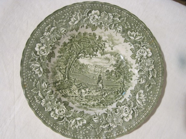 Vintage H Aynsley Dinner Plate England`s Heritage Ironstone 1869