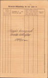 HST A1203 Buget cheltuieli 1894/1895 grădinița de copii Tomnatic Timiș Banat