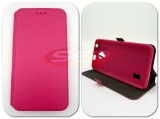 Husa Flip Cover Roz Microsoft Lumia 540 Dual SIM, Stand, Magnet