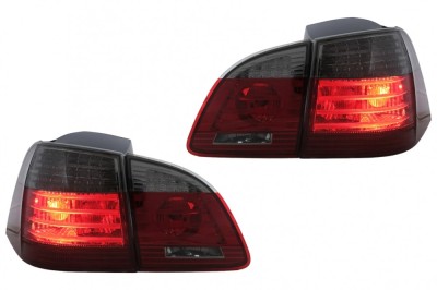 Stopuri LED BMW Seria 5 E61 Touring (2004-03.2007) Rosu Fumuriu Performance AutoTuning foto