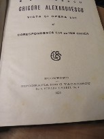 K E. Lovinescu 1928 București Grigore Alexandrescu foto