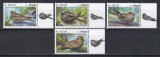 Angola 2019 - Păsări, Serie cu Tapsuri pe Dreapta, MNH
