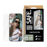 Folie de protectie Ecran PanzerGlass Safe. Ultra-Wide Fit pentru Apple iPhone 16 Pro Max, Sticla Securizata, Full Glue