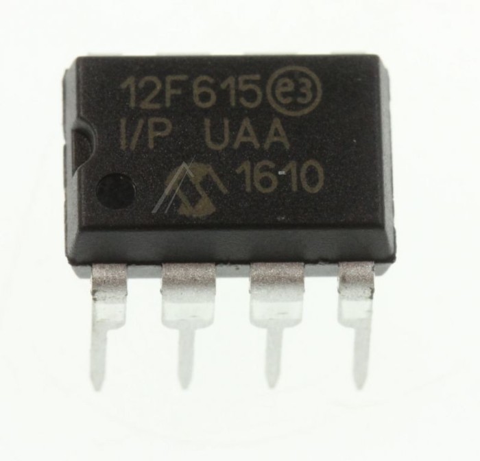 8BIT FLASH MCU,DIP8 PIC12F615-I/P MICROCHIP