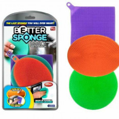 Set 3 Bureti De Vase Din Silicon Diferite Marimi Better Sponge