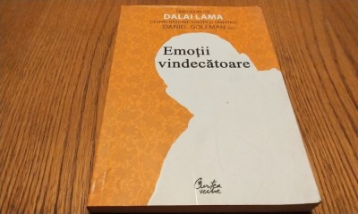 EMOTII VINDECATOARE - Dialoguri cu DALAI LAMA Daniel Goleman - 2008, 304 p. foto