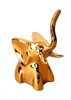 Statueta decorativa, Elefant, Auriu, 12 cm, DV02705AU