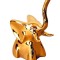 Statueta decorativa, Elefant, Auriu, 12 cm, DV02705AU