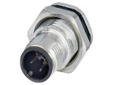 Conector M12 soclu 4 pini tată, 250V, THT - PHOENIX CONTACT