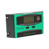 Cumpara ieftin Regulator tensiune pentru panou solar 20A 12V 24V 2X port USB